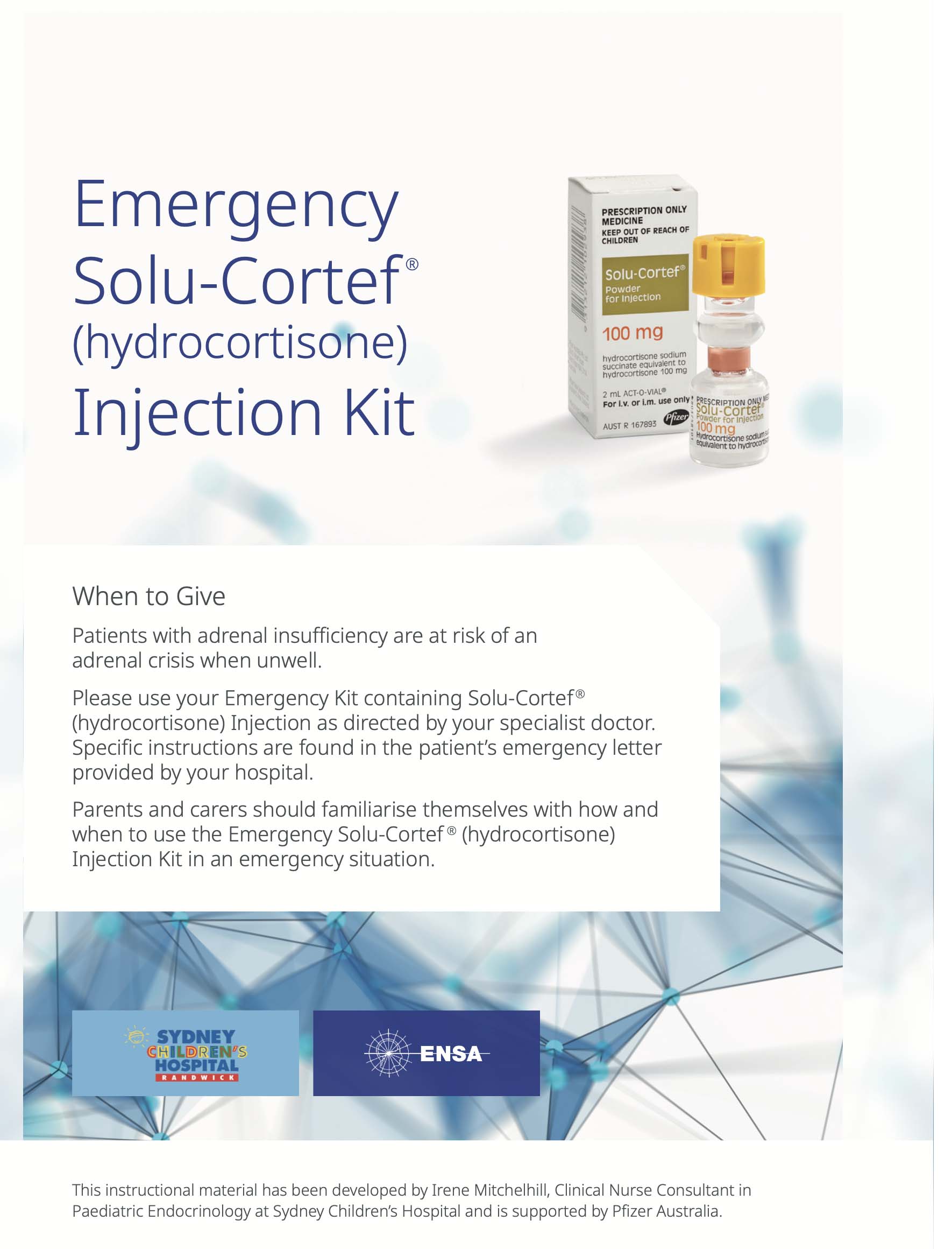 Emergency Hydrocortisone Injection – Step by Step Instruction – CAH PeP ...